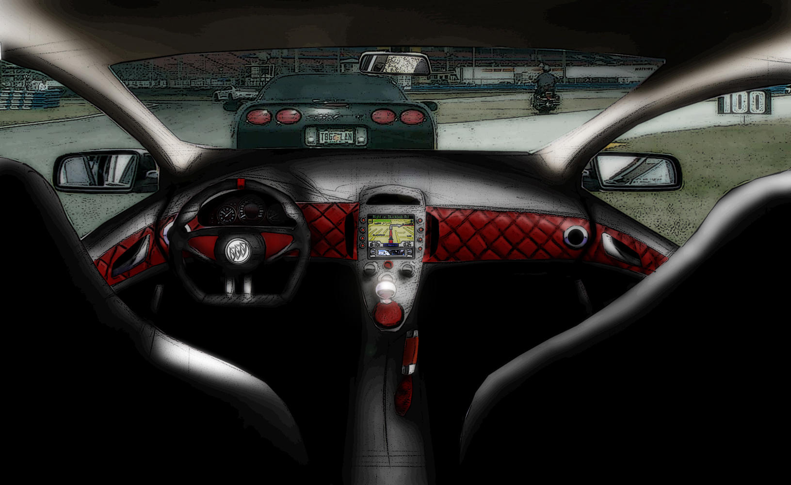 Buick GSX interior by AutoEurotica on deviantART