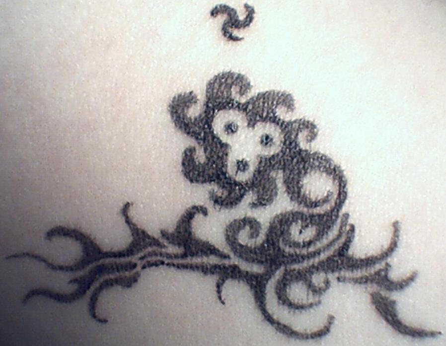 Tripod Flower | Flower Tattoo