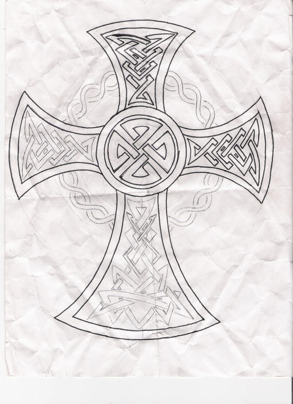 CelticTribal Cross by