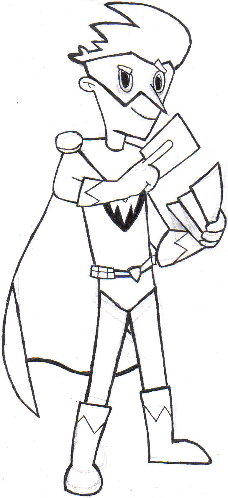 kappa mike coloring pages - photo #13