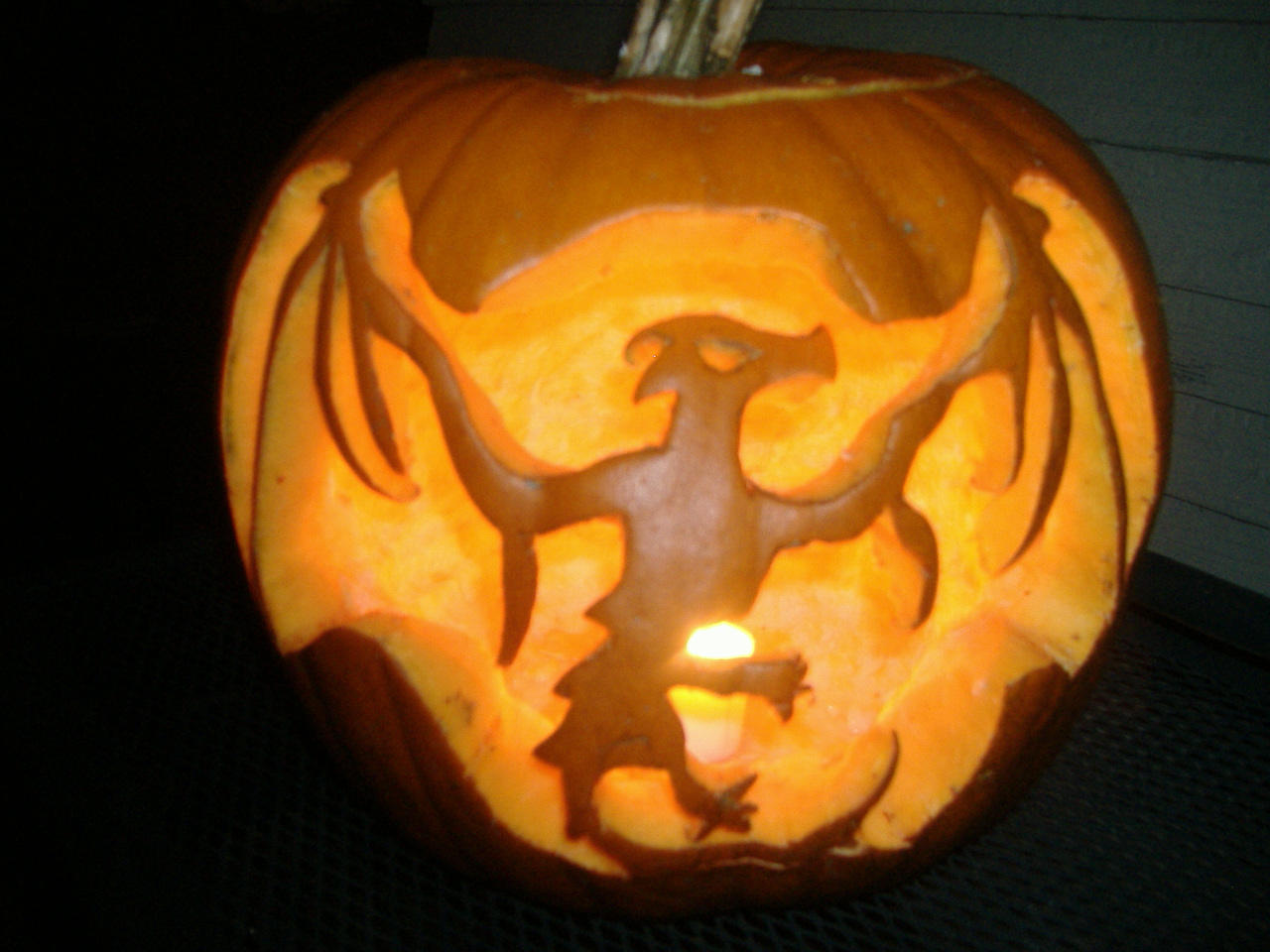 Dragon Pumpkin Carving - 2006a by Darkwyrm on DeviantArt