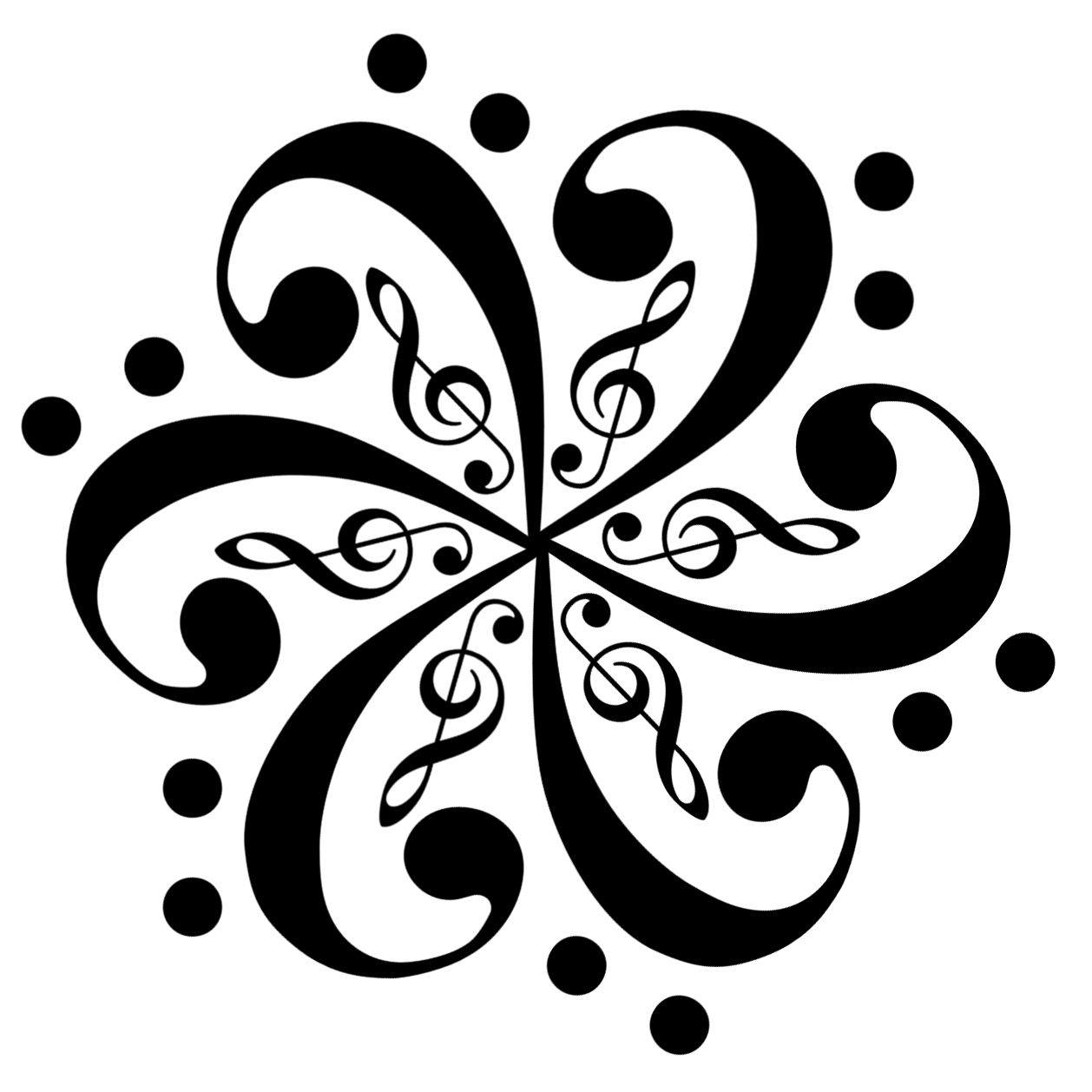 clip art of music clef - photo #32