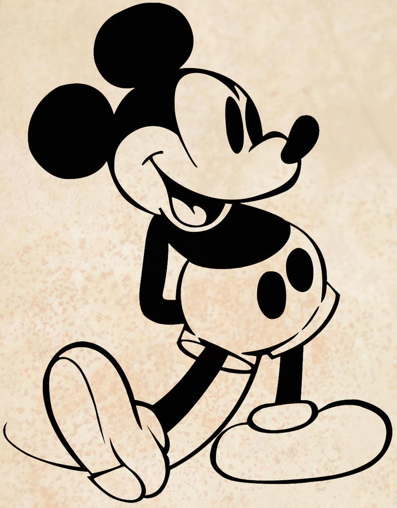 Mickey Mouse old look by drusso on DeviantArt