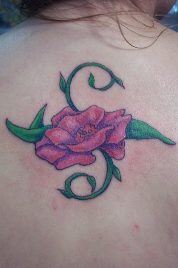 back flower | Flower Tattoo