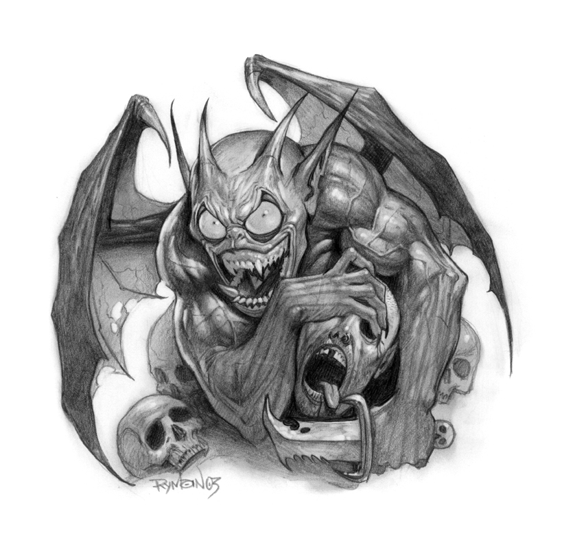 The gallery for > Evil Demon Drawings