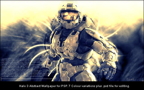 wallpaper halo 3. Halo 3 Wallpaper for PSP by
