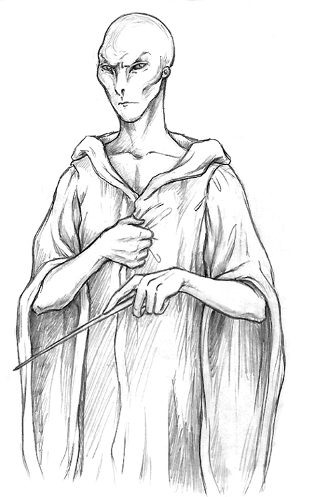 Voldemort Sketch by KMCgeijyutsuka on deviantART