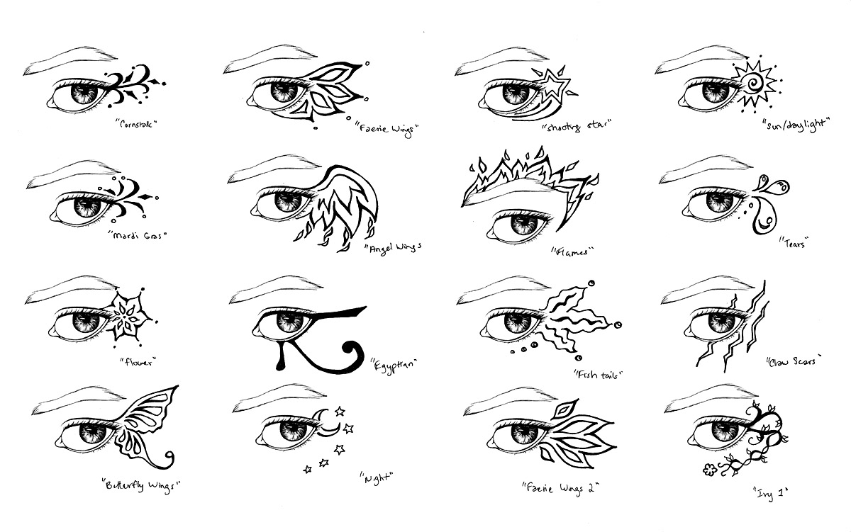 Eye Tattoo Designs by