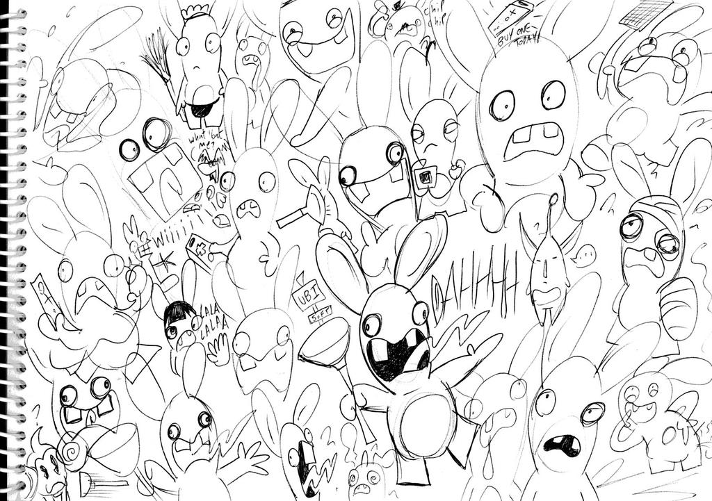rabbids invasion coloring pages - photo #23