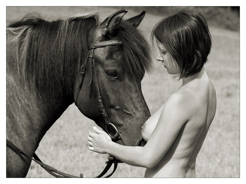 Girls and horses 5 by jerrywhite on deviantART