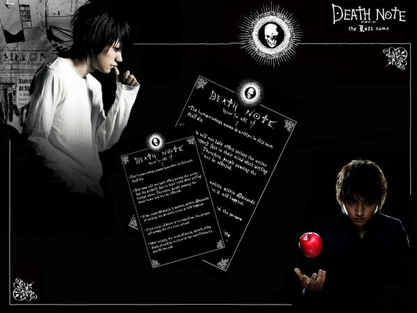 death note wallpaper. DEATH NOTE MOVIE WALLPAPER by