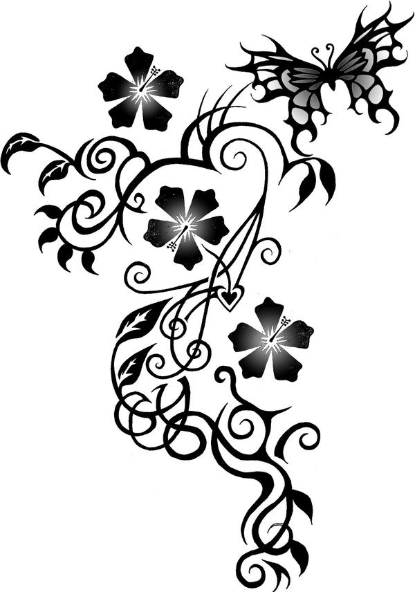 Possible Flower Tattoo for Kat | Flower Tattoo
