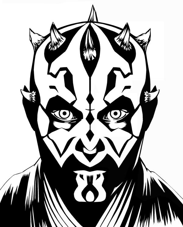 darth maul coloring pages - photo #5