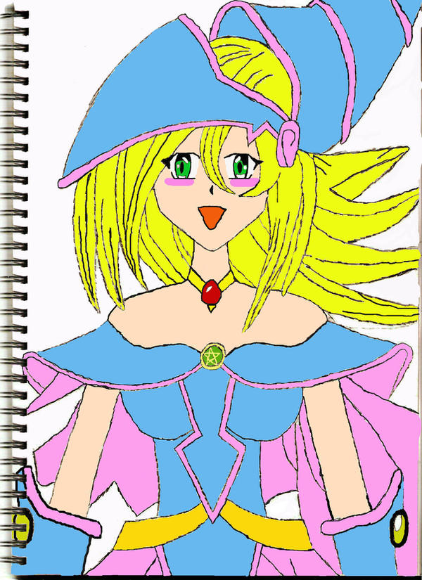 dark magician girl coloring pages - photo #36
