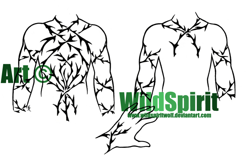 Thorn Tattoos Commission by *WildSpiritWolf on deviantART