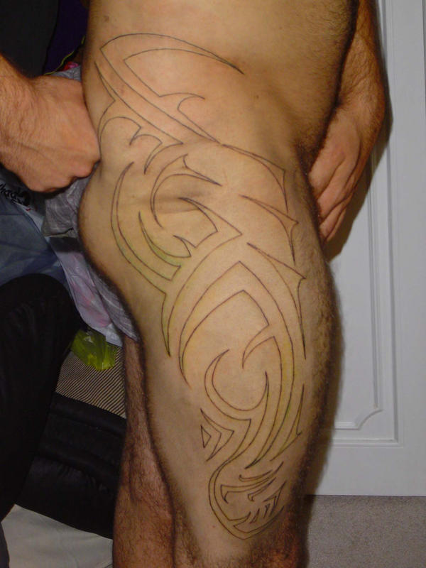 Shoulder Tribal Tattoo