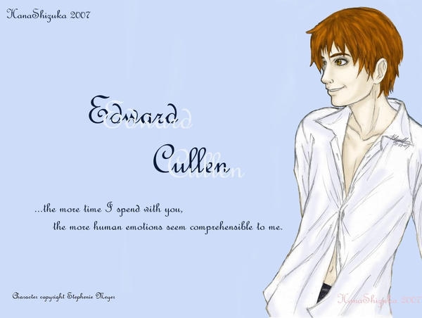 wallpaper edward cullen. Edward Cullen wallpaper by