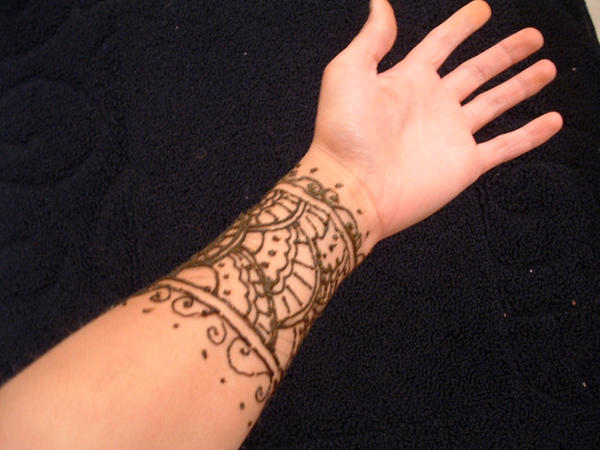 henna tattoo wrist by finny91 on deviantART