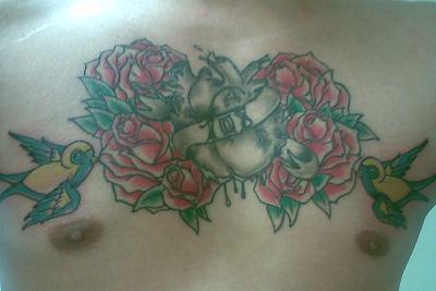 chest tattoo - chest tattoo