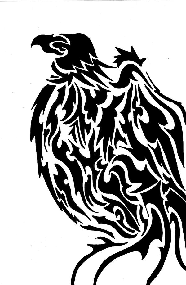 Eagle tattoo tribal by yakiyami on deviantART