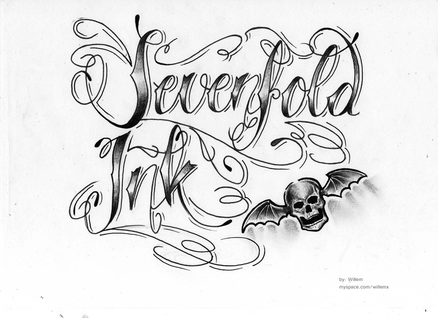 Chest Lettering Tattoo Designs And Heart Tattoo Designs