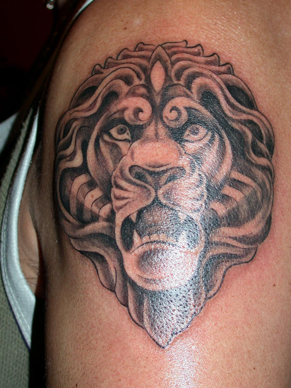 jah lion tattoo