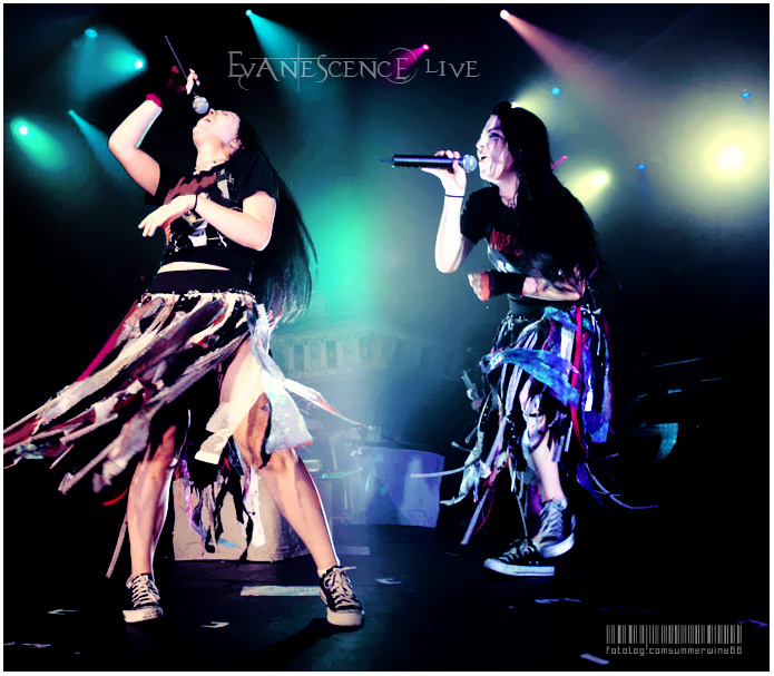 Evanescence live by summerwine66 on deviantART