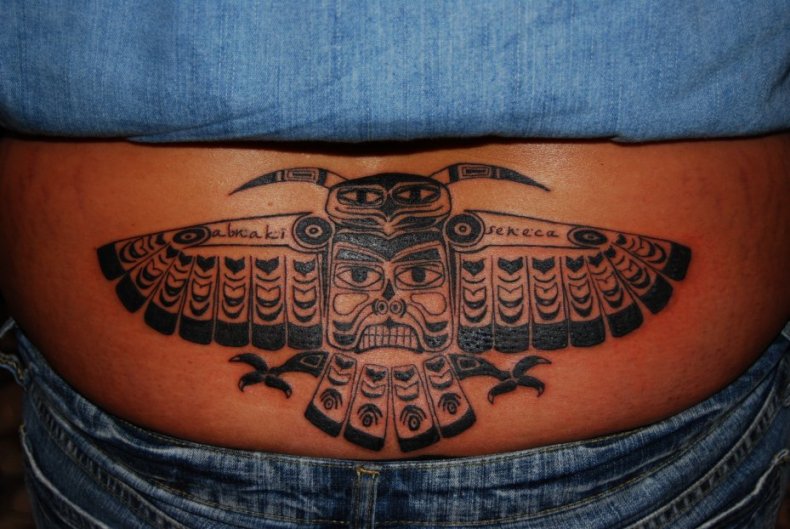 Owl Tiki Totem tattoo by HotWheeler on deviantART
