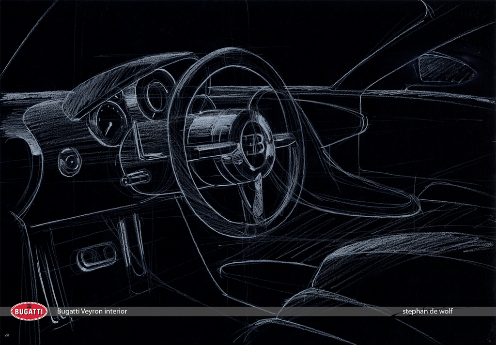 Bugatti Veyron interior by w0lfb0i on deviantART