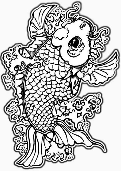 koi carp tattoo Koi Fish tattoo design koi