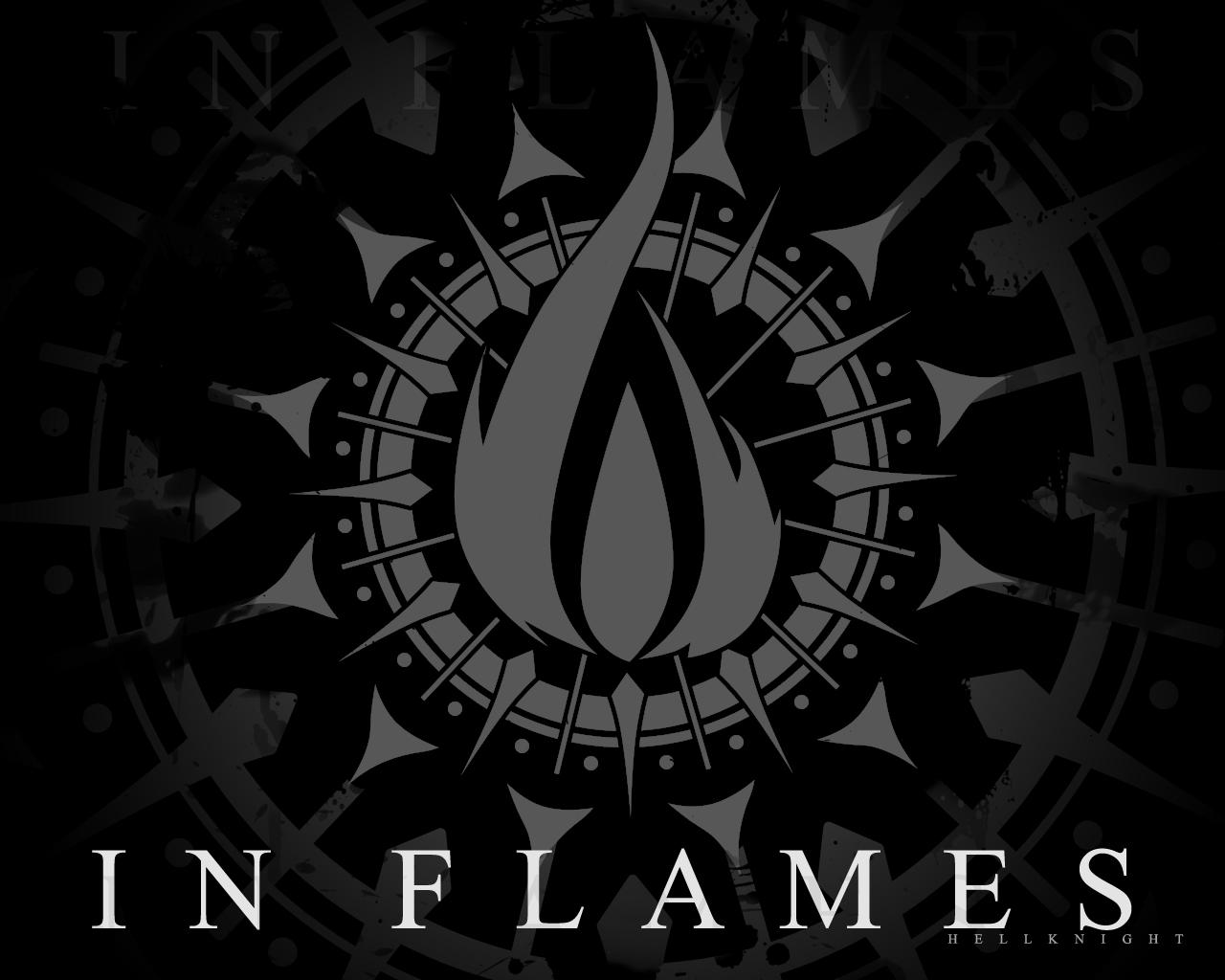 In Flames Wallpaper Black by ~Hellknight10 on deviantART