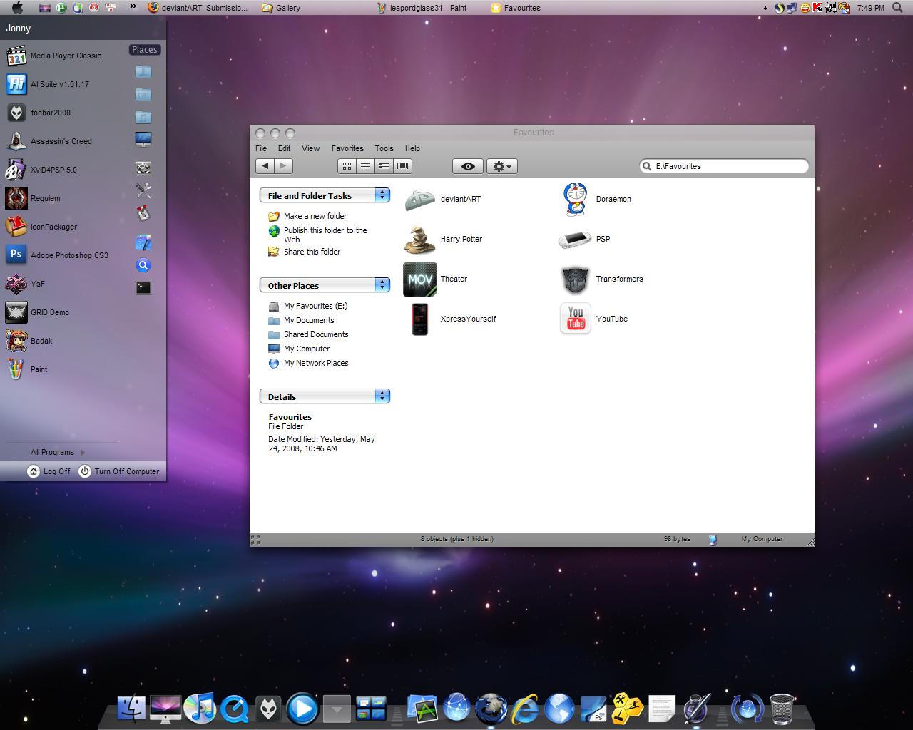 DOWNLOAD MAC OS X THEME (FOR WINDOWBLINDS) FOR FREE | ROOT
