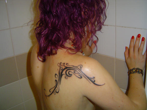 Helen's Tattoo - shoulder tattoo