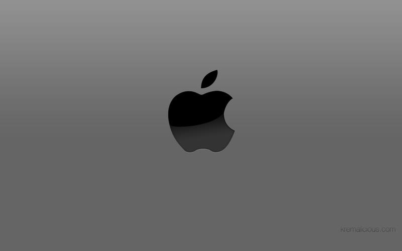 wallpaper grey. Apple logo wallpaper grey by