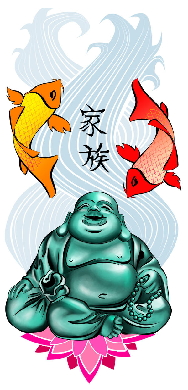 laughing buddha tattoo. Those who have faith in 'His' charm would want to