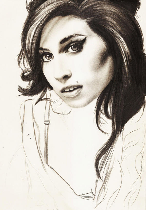 Amy Winehouse by crayon2papier
