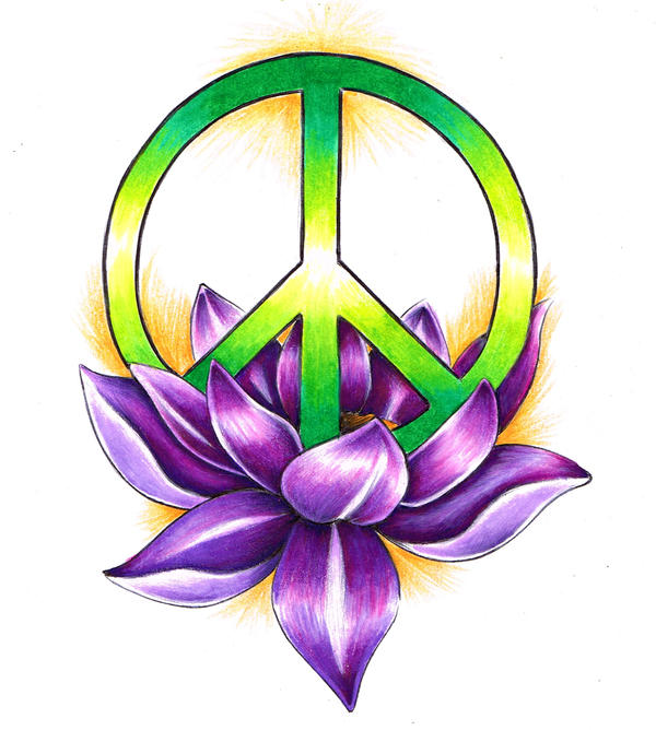 Peace | Flower Tattoo