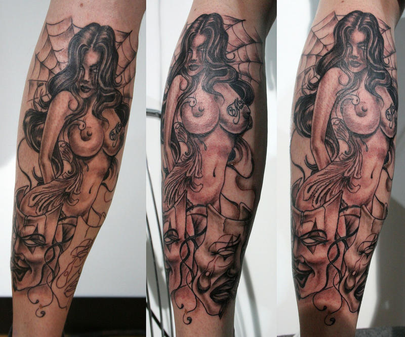 woman tattoo