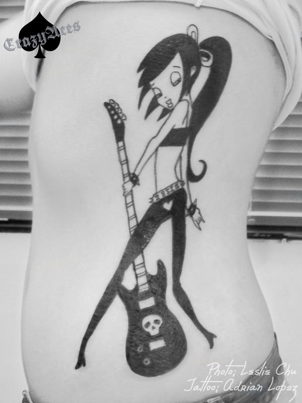 guitar tattoos