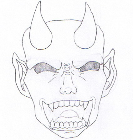 demon face by wolfboy1208 on deviantART