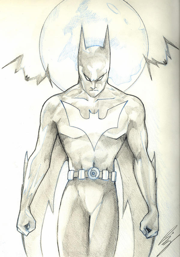 how to draw : batman beyond