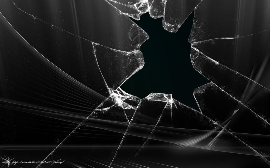 broken glass wallpaper. Broken Aero Vista quot;Blackquot; by