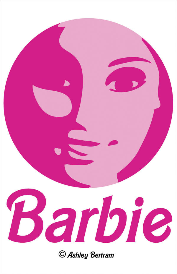 logo of barbie