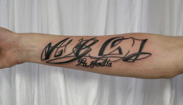Lettering Style chicano TaT by 2FaceTattoo on deviantART