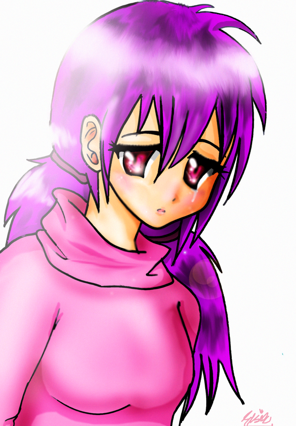 sad anime girl. Random Sad Anime Girl by ~radioactive-pudding on deviantART