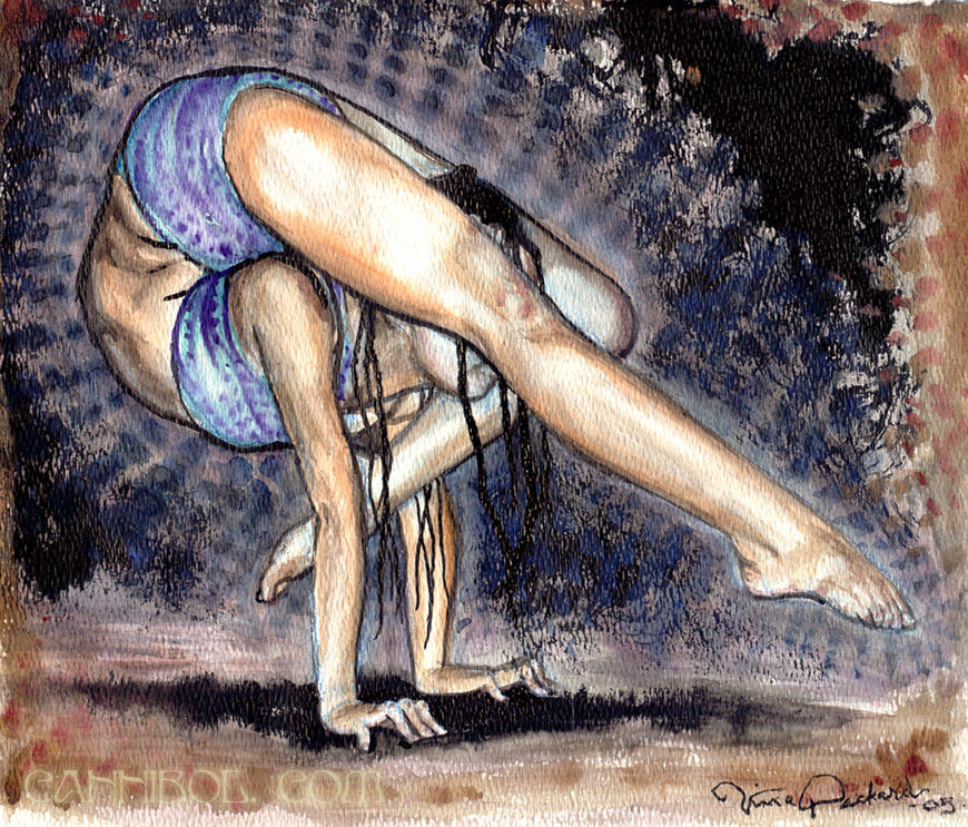contortion girl 03 by cannibol on deviantART