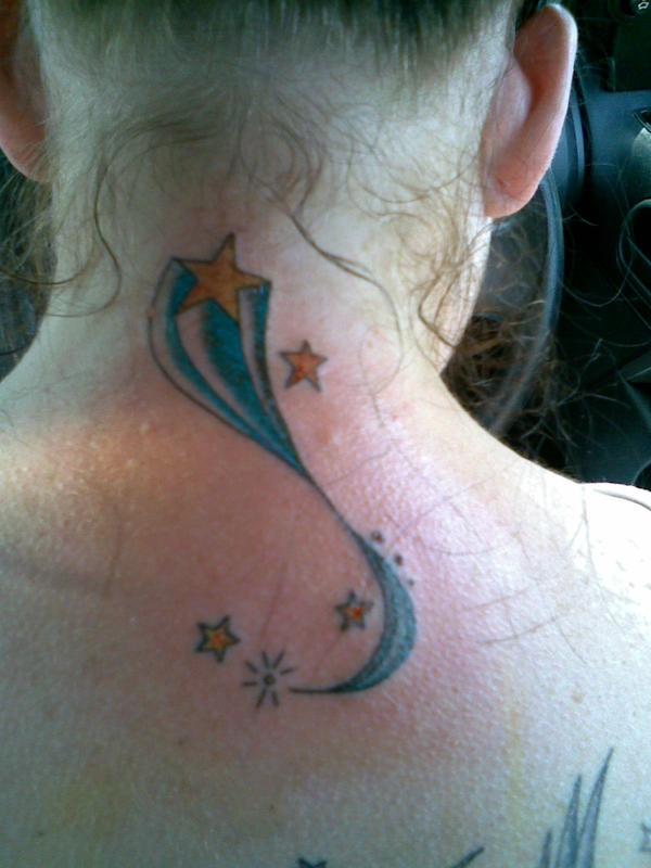 My Shooting Star Tattoo by