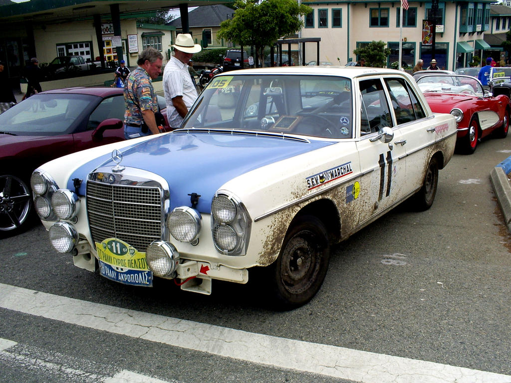 Mercedes 300 SEL AMG rally car by Partywave on deviantART