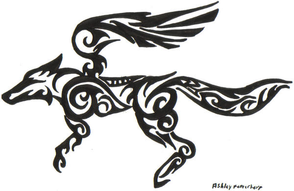 Tribal Starfox Logo by ~Hylianwolf on deviantART
