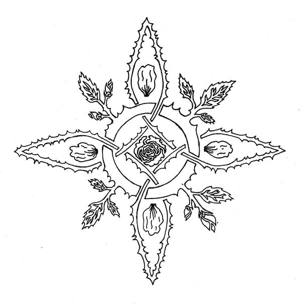 Compass Rose by callianassa on deviantART